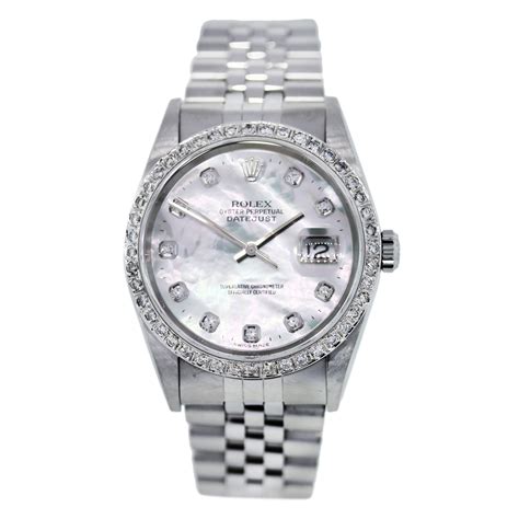 rolex 16234 diamond bezel|Rolex diamond bezel prices.